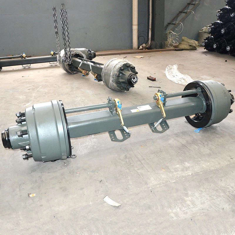 Eix del remolc de tambor fora borda